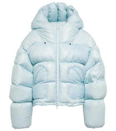 Shop Moncler Genius X Dingyun Zhang Quilted Down Jacket In Navy
