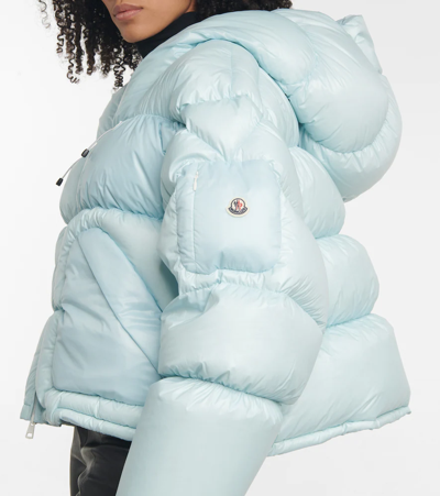 Shop Moncler Genius X Dingyun Zhang Quilted Down Jacket In Navy