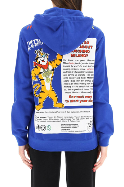 Shop Moschino Kellogg's Tony The Tiger Hoodie In Mixed Colours