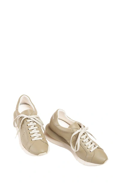 Paloma Barceló Alenzon Wedge Sneaker In Med. Green/ Salvia