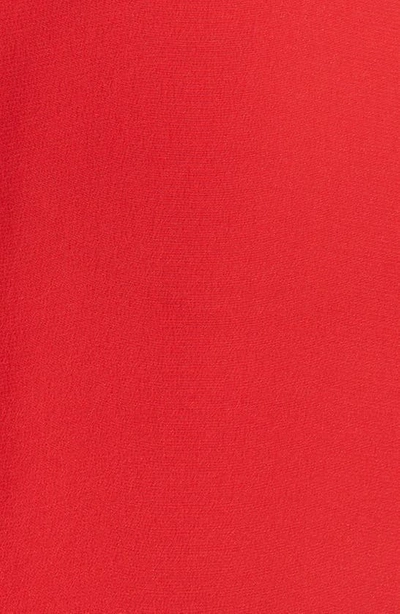 Tart 'krista' Mirror Print Silk Top In Tango Red