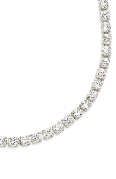 Sterling Forever Cz Bolo Slider Bracelet In Gold