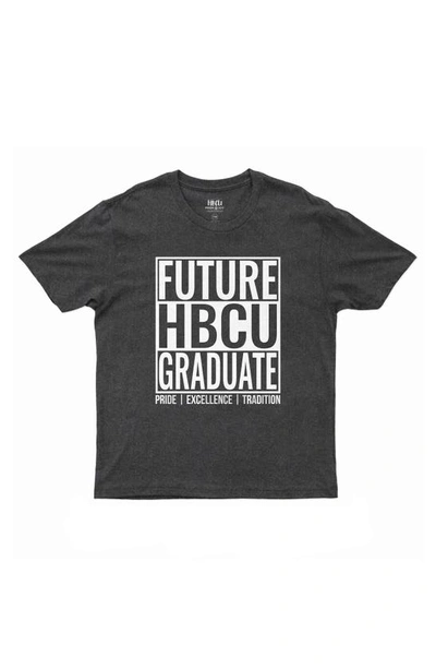 Shop Hbcu Pride & Joy Future Hbcu Graduate Graphic Tee In Dark Heather Gray