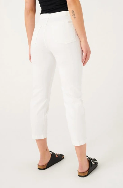 Shop 7 For All Mankind Slim Denim Joggers In Clean White