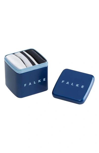 Falke Assorted 3-pack No-show Happy Socks Gift Box In White