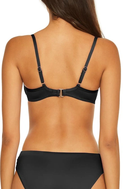 Shop Soluna Delight Underwire Bikini Top In Black