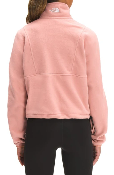 The North Face Attitude Quarter-zip Fleece Jacket In Rose Dawn