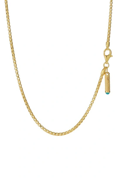 Shop Degs & Sal Box Chain Necklace In Gold