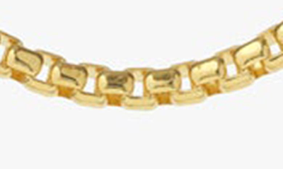 Degs & Sal Goldplated Sterling Silver Box Chain Necklace In Gold