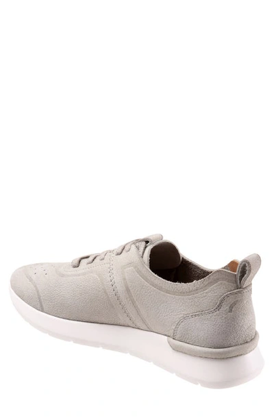 Softwalk Stella Sneaker In Light Grey Nubuck