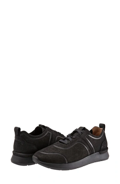 Shop Softwalk ® Stella Sneaker In Black Nubuck