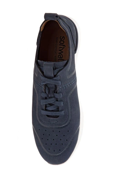 Shop Softwalk ® Stella Sneaker In Navy Nubuck