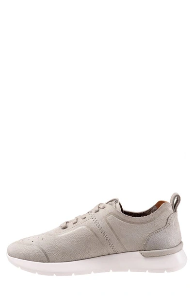Softwalk Stella Sneaker In Light Grey Nubuck