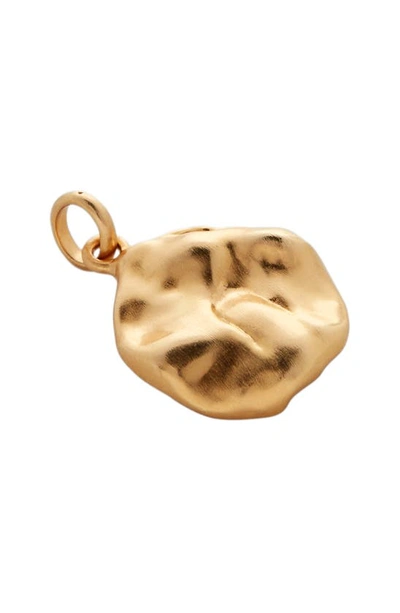 Monica Vinader Necklace Enhancer In Gp