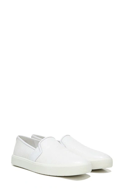 Shop Vince Blair 5 Slip-on Sneaker In Optic White