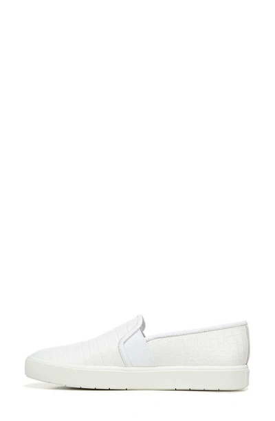Shop Vince Blair 5 Slip-on Sneaker In Optic White