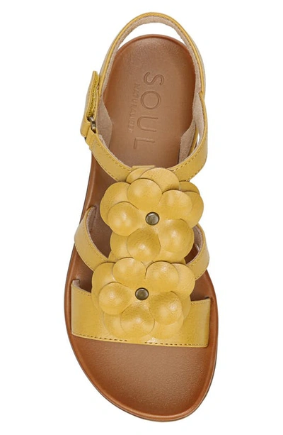 Shop Soul Naturalizer Sing Floral Sandal In Yellow