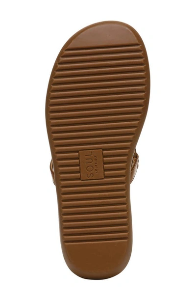 Shop Soul Naturalizer Janice Footbed Sandal In Toffee