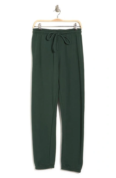 Shop Bella Plus Canvas Scrunch Active Sweatpants In Forest