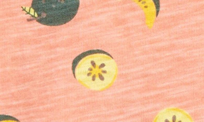 Peek Aren't You Curious Kids' Francie Sweet Life T-shirt In Peach