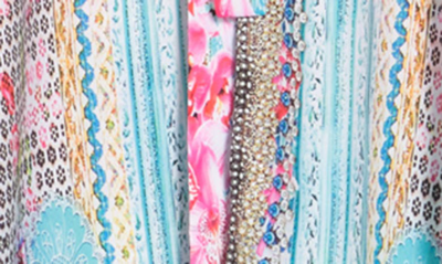 Ranee's Turquoise Kimono In Turquoise