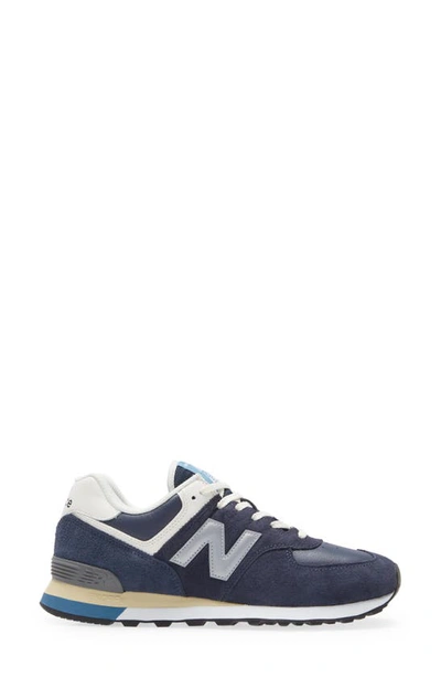 Shop New Balance 574 Classic Sneaker In Nb Navy/ Sea Salt