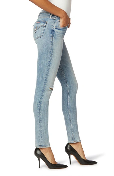 Shop Hudson Jeans Collin Ripped Skinny Jeans In Dest. Moving On