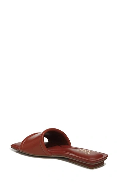 Shop Franco Sarto Caven 3 Slide Sandal In Rust