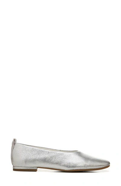 Shop Franco Sarto Vana Flat In Silver