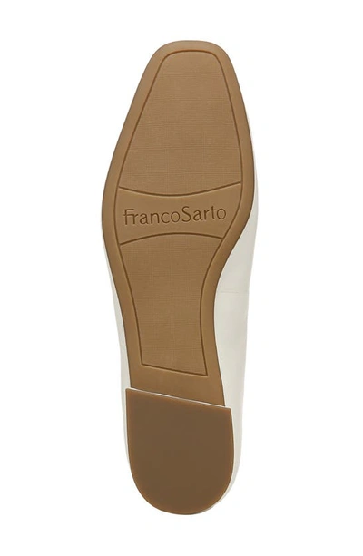 Shop Franco Sarto Vana Flat In White