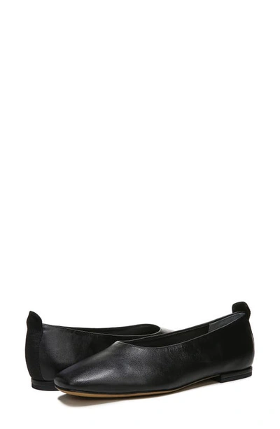 Shop Franco Sarto Vana Flat In Black