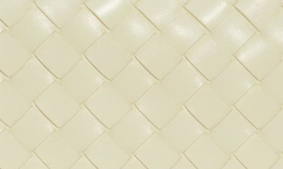 Shop Bottega Veneta Small Intrecciato Leather Shoulder Bag In Zest Washed Gold