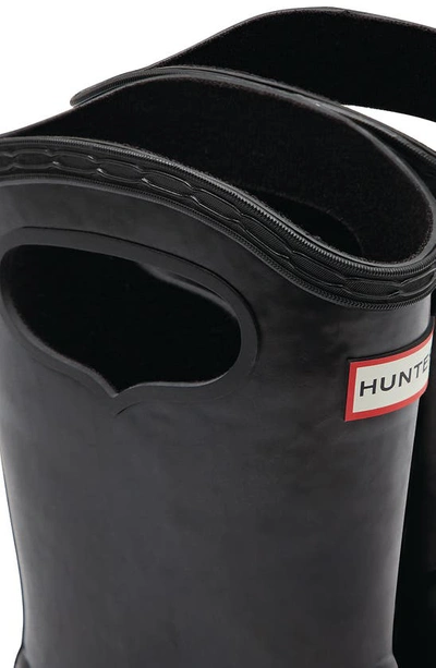 Shop Hunter First Classic Pull-on Waterproof Rainboot In Black