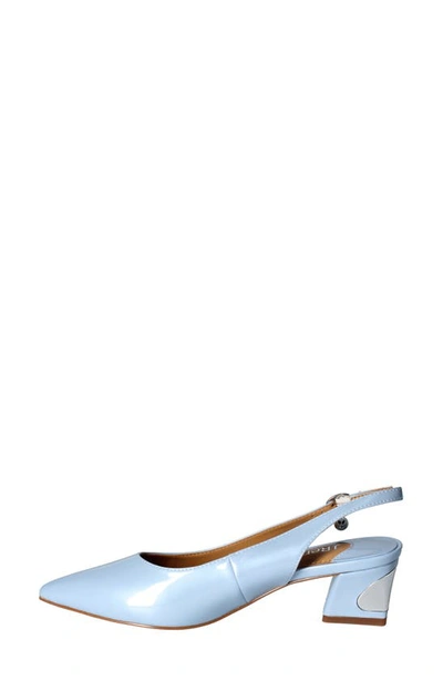 J. Reneé J.renée Shayanne Slingback Pointed Toe Pump In Placid Blue