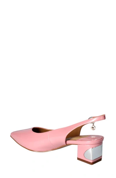 J. Reneé J.renée Shayanne Slingback Pointed Toe Pump In Soft Pink