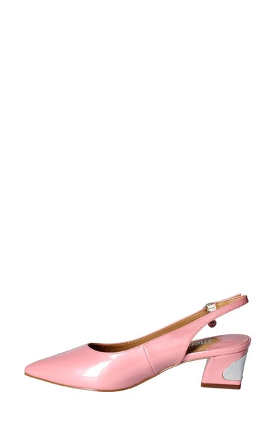 J. Reneé J.renée Shayanne Slingback Pointed Toe Pump In Soft Pink