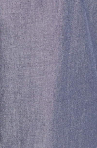 Billy Reid Msl One-pocket Button-down Shirt In Blue