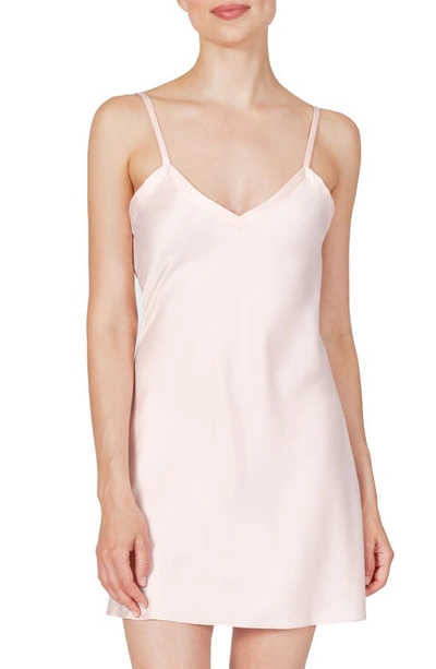 Shop Rya Collection Fresh Satin Chemise In Petal Pink