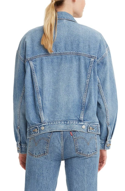 Shop Levi's '90s Denim Trucker Jacket In Soft As Butter Mid