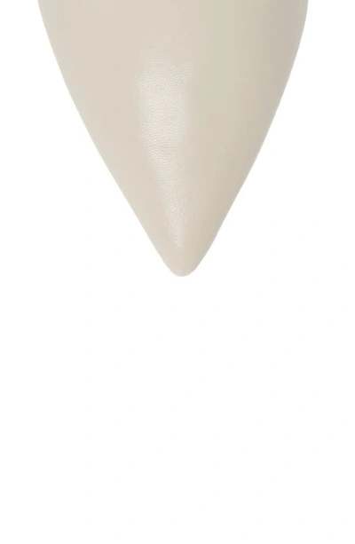 Shop Marc Fisher Ltd Ulani Pointy Toe Bootie In Ivory Leather