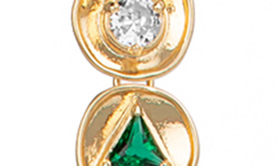 Saachi Divine Three Charm Pendant Necklace In Gold