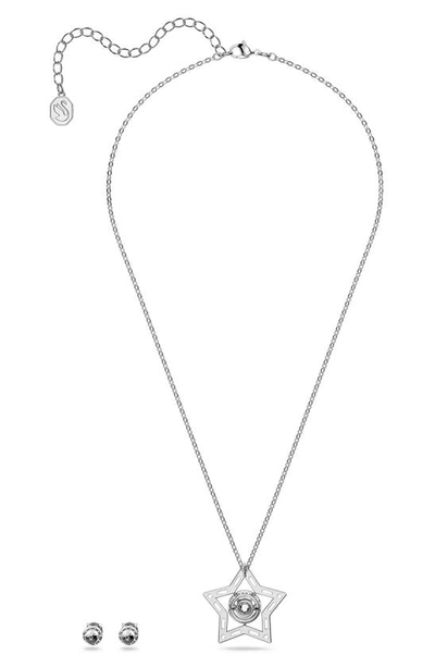 Swarovski Stella star-pendant Necklace - Farfetch