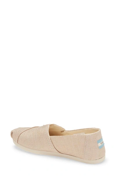 Shop Toms Alpargata Slip-on In Natural