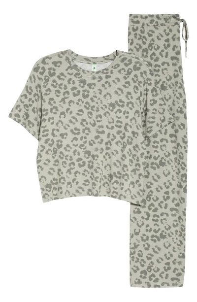 Shop Honeydew Intimates All American Pajamas In Taurus Leopard
