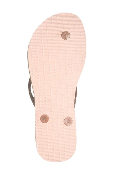 Shop Havaianas Flatform Flip Flop In Ballet Rose