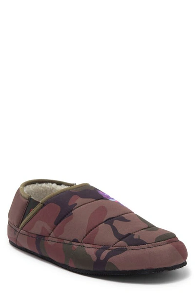 Shop Paisley & Gray Houser Quilted Faux Shearling Lined Slipper In Camo Butterfly