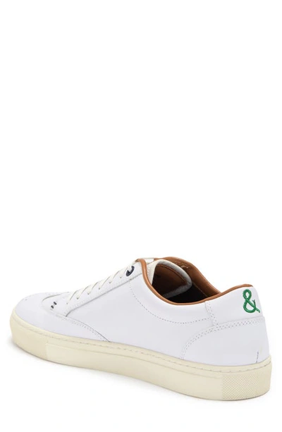 Shop Paisley & Gray Addington Wingtip Leather Sneaker In White