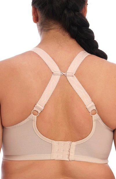 Elomi Charley Full Figure Underwire Plunge Bra In Fawn