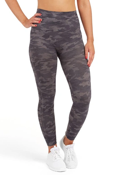 Shop Spanx Look At Me Now Seamless Leggings In Heather Camo