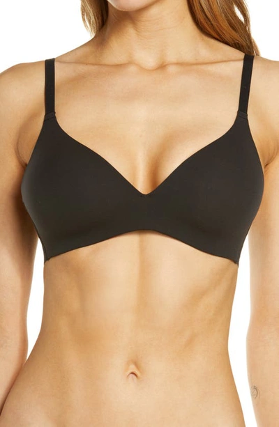 Shop Wacoal Comfort First Wire Free T-shirt Bra In Black